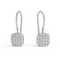 Boucles d'oreilles Idee Preziose dal 1987 Femme in Or blanc Zircone IP.OK18B/148 - IP.OK18B/148